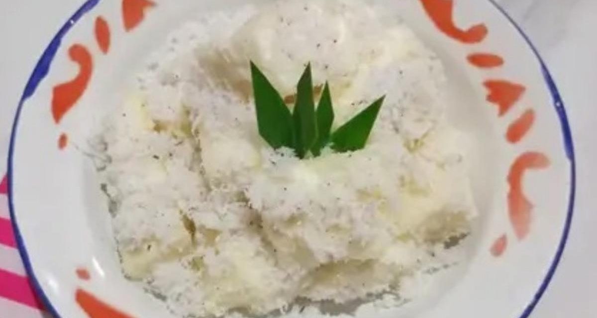 Olahan Singkong Kukus Empuk Dan Gurih, Mudah Dan Anti Gagal