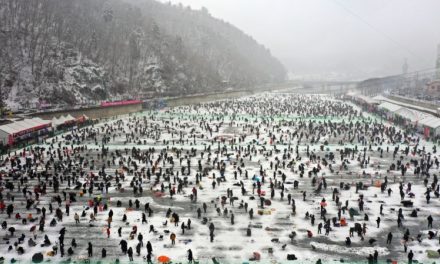 Menjelajah Tradisi Unik Memancing Ikan Di Atas Es Hwacheon