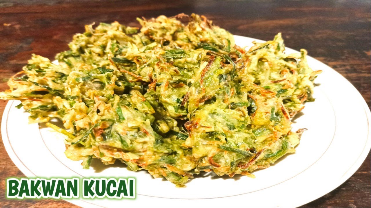 Bakwan Daun Kucai