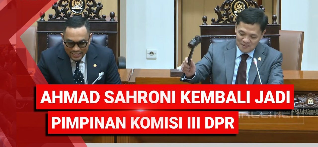 Kembalinya Ahmad Sahroni