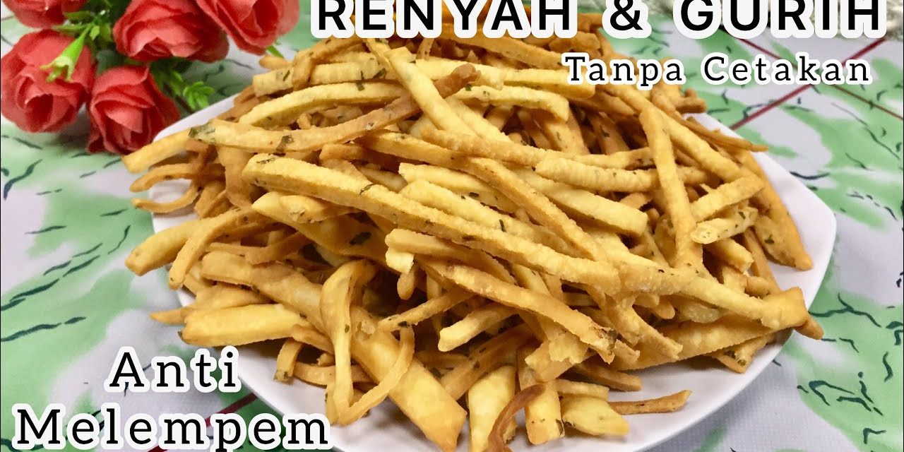 Rahasia Stik Bawang Renyah, Tidak Berminyak Dan Lezat