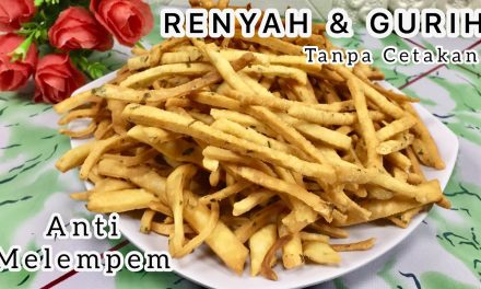 Rahasia Stik Bawang Renyah, Tidak Berminyak Dan Lezat