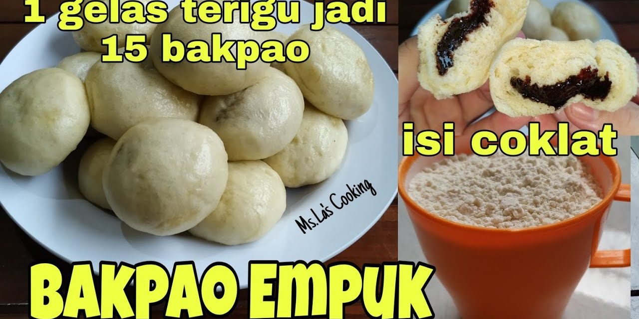 Bakpao Kukus Lembut, Resep Mudah Cukup Takaran Gelas