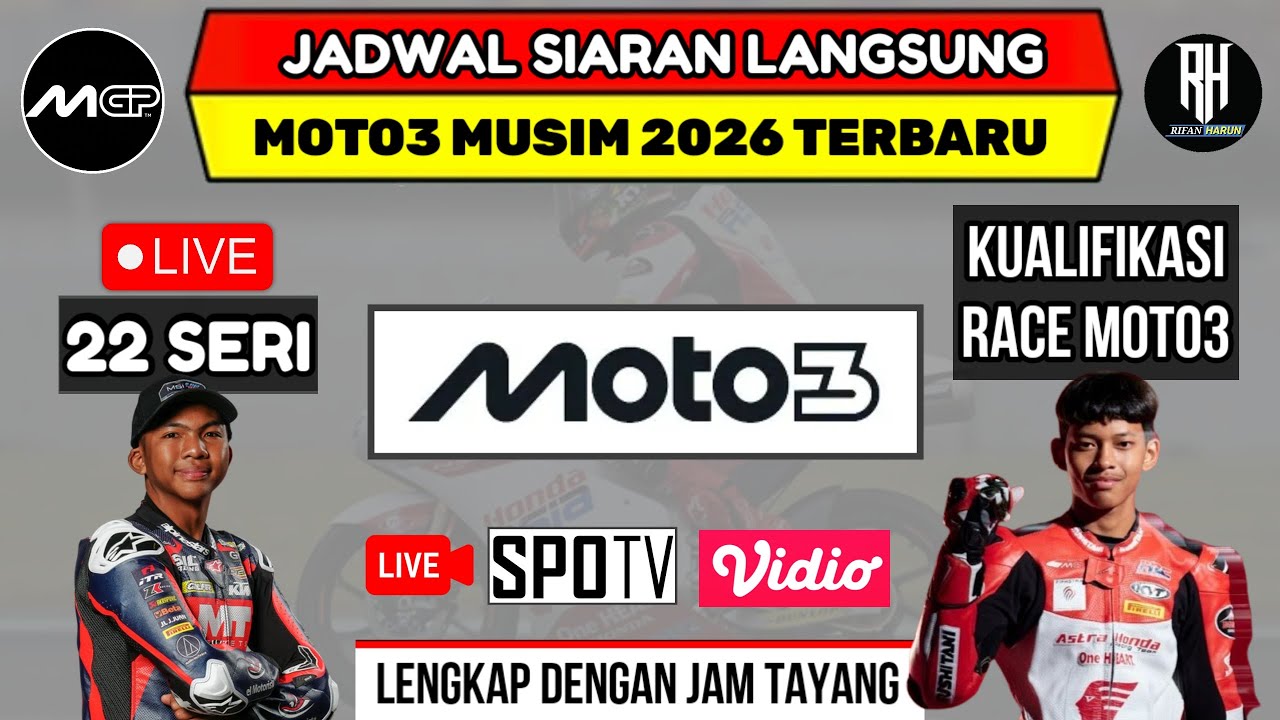 Veda Tampil Di Moto3