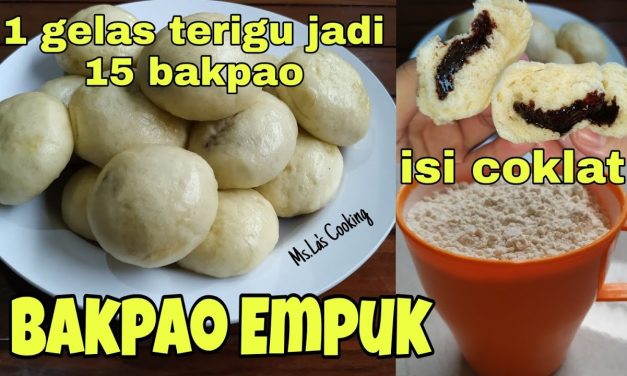 Bakpao Kukus Lembut, Resep Mudah Cukup Takaran Gelas