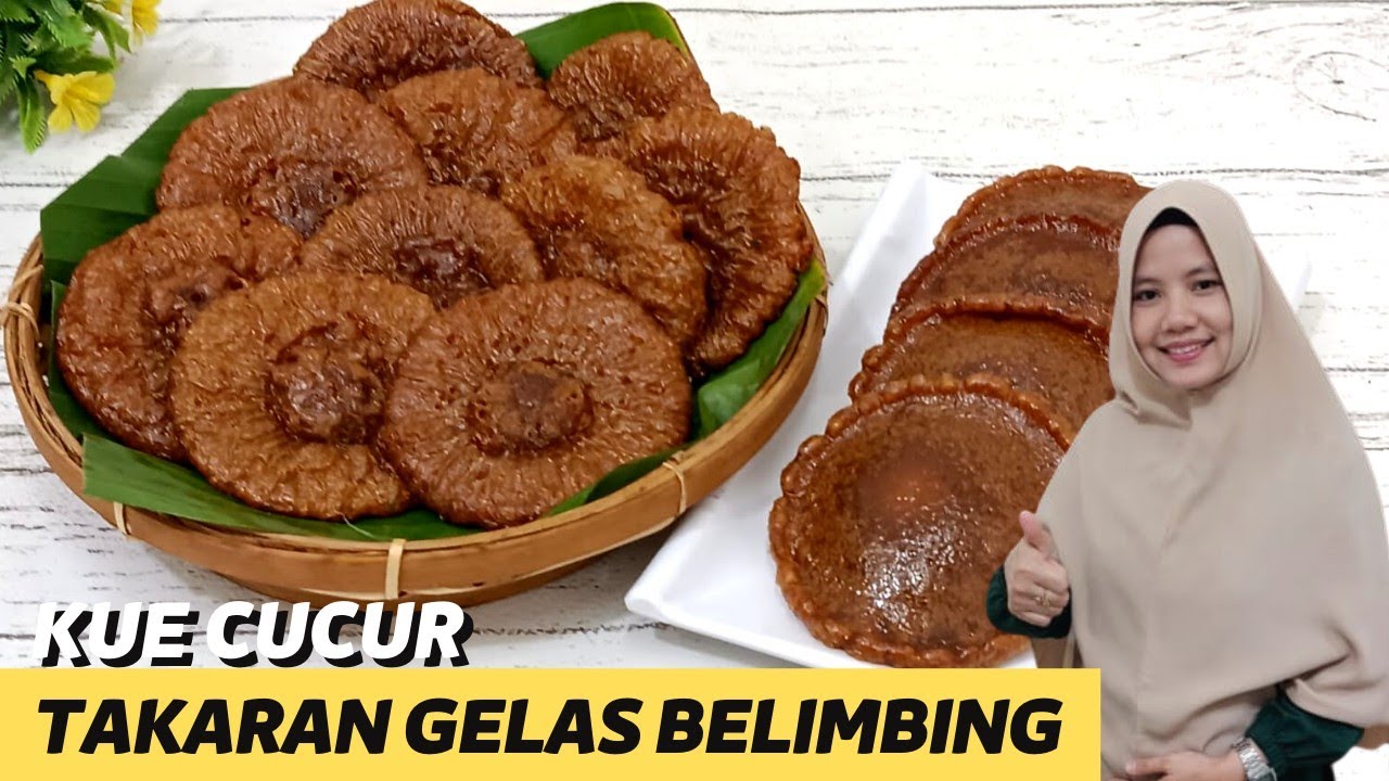 Kue Cucur Takaran Gelas