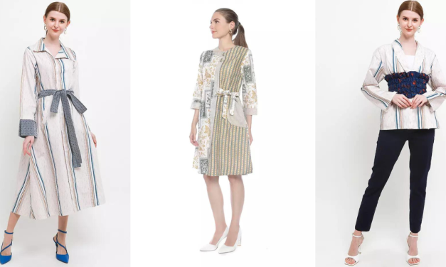 Inspirasi Model Baju Lurik Ikat Yang Modern Dan Tetap Berkelas