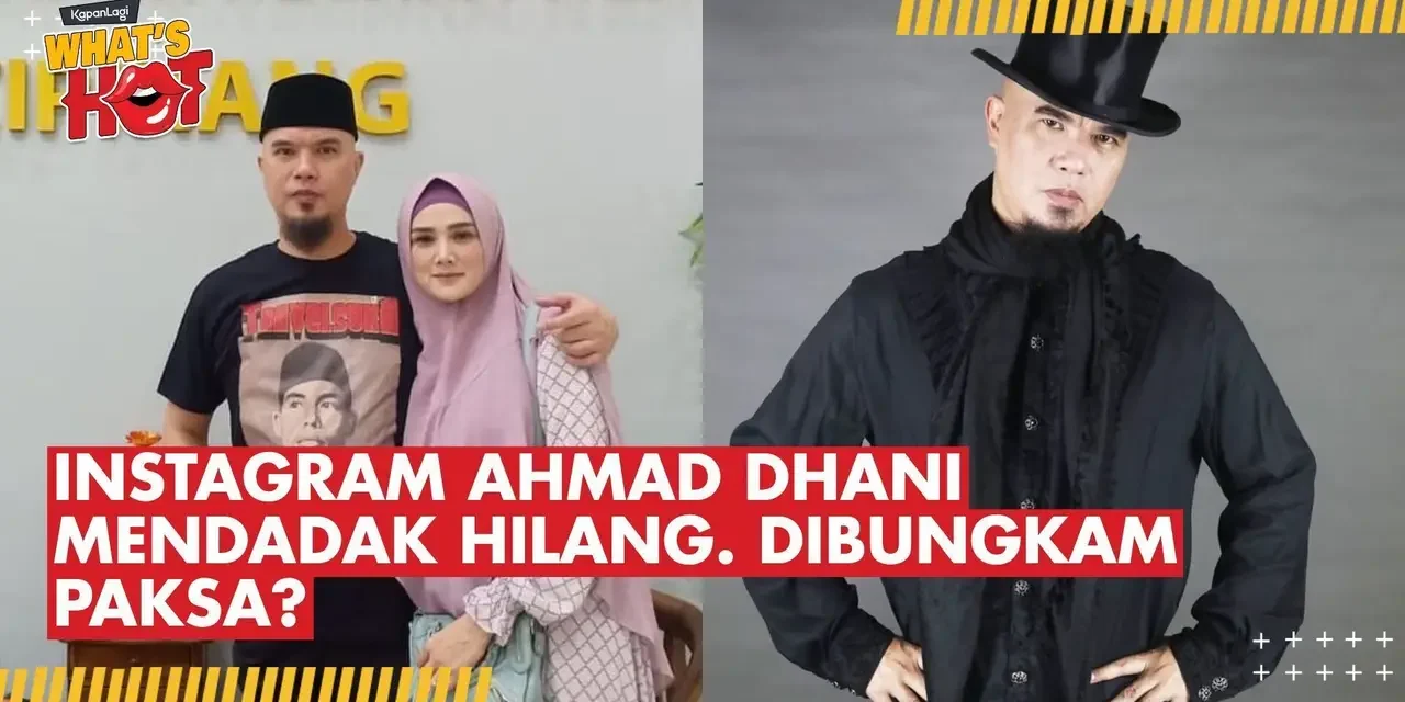 Diduga Tak Wajar, Akun Instagram Ahmad Dhani Tidak Aktif