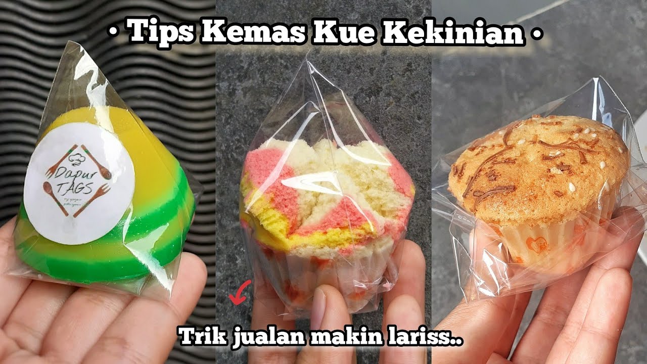 Tips Kemas Kue Kekinian