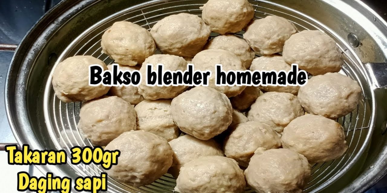 Pentol Daging Homemade Takaran Sendok, Mudah Dan Gurih