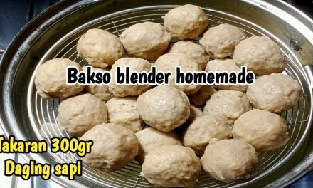 Pentol Daging Homemade Takaran Sendok, Mudah Dan Gurih