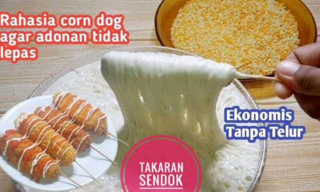 Corndog Homemade Tanpa Telur, Resep Praktis Dan Murah