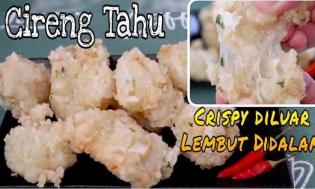 Cireng Tahu Putih Isi Daun Bawang, Gurihnya Bikin Ketagihan