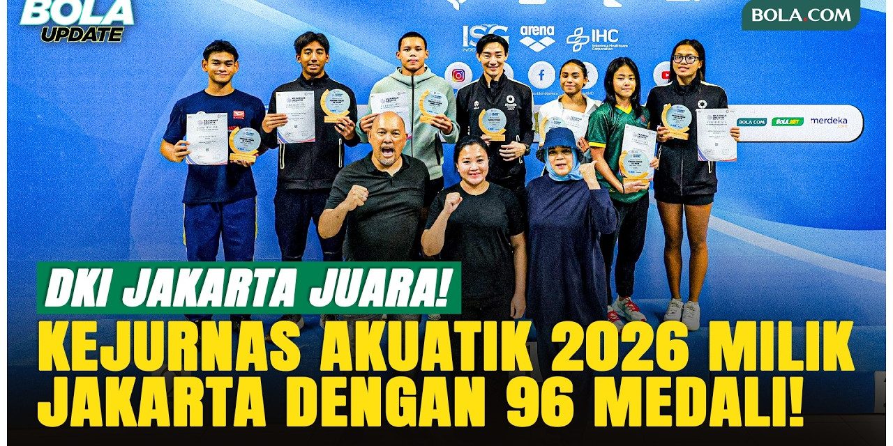 Kejurnas Akuatik 2026 Diserbu Ribuan Atlet Dari Seluruh Indonesia