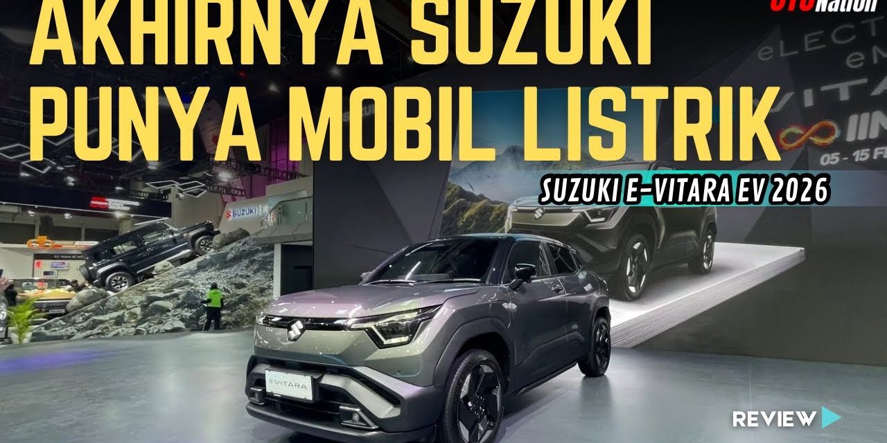 Suzuki E Vitara Ramaikan Pasar Mobil Listrik Nasional Tahun 2026