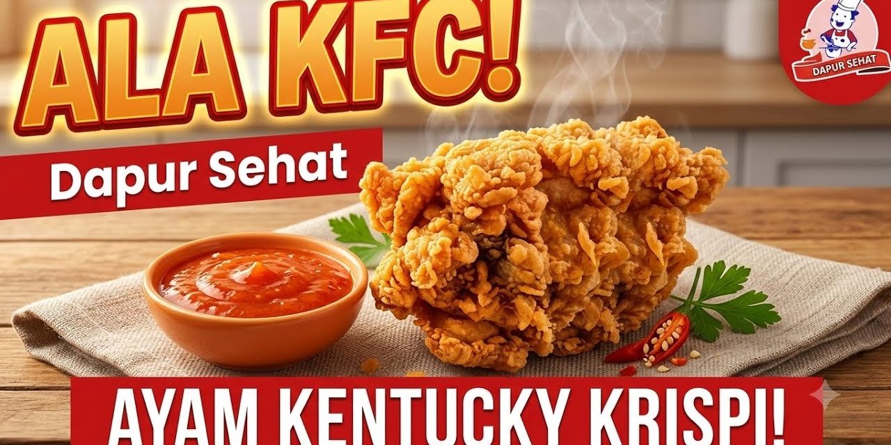 Ayam Kentucky Crispy: Sensasi Renyah Di Luar, Juicy Di Dalam