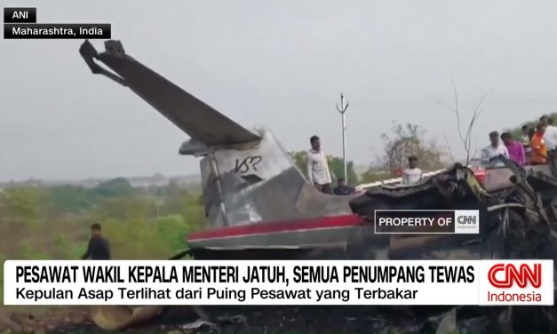 Wakil Ketua Menteri India Tewas Dalam Insiden Pesawat Terbakar