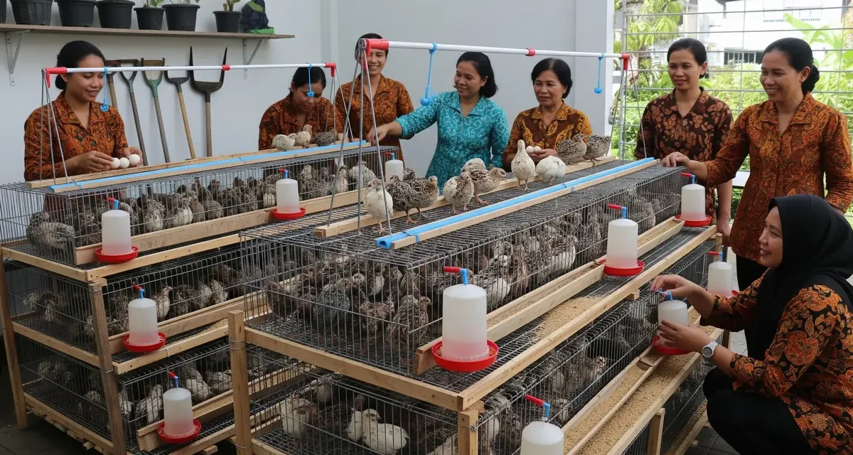 Ternak Puyuh Untuk Pemula: Ide Usaha Bagi Ibu-Ibu Di Desa