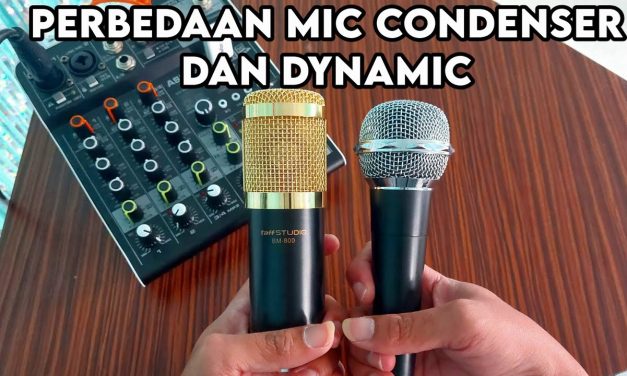 Perbedaan Mikrofon Kondensor dan Dinamis untuk Suara Jernih