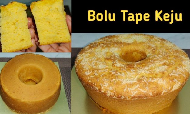 Wajib Coba! Bolu Tape Lembut Dengan Sentuhan Gurih Keju